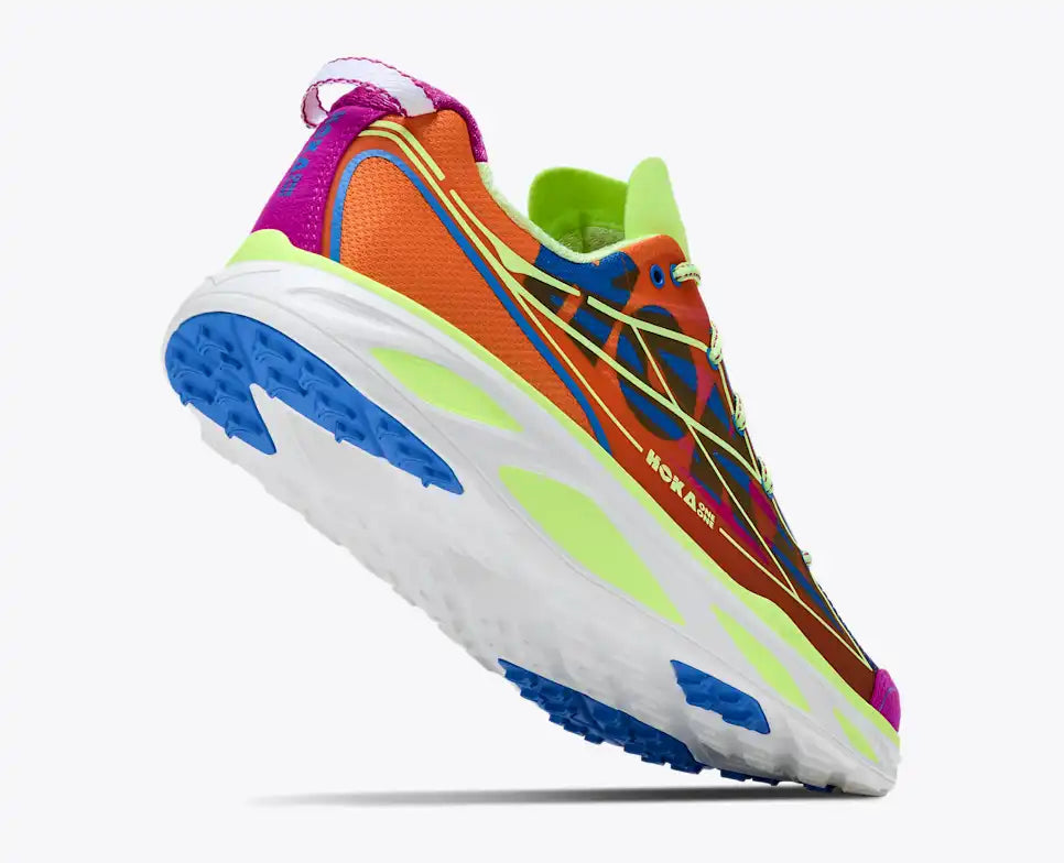 HOKA Huaka Pro Unisex product view 4 — Fuchsia / Neon Yuzu