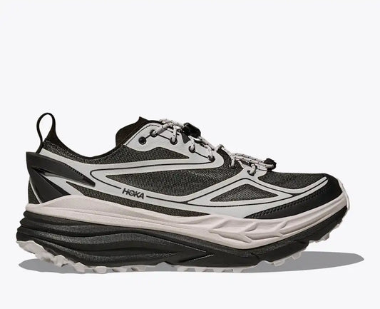 HOKA Stinson One7 + Dover Street Market Unisex product view 1 — Black / White