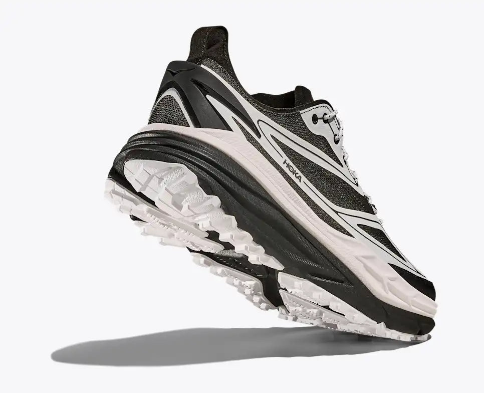 HOKA Stinson One7 + Dover Street Market Unisex product view 4 — Black / White
