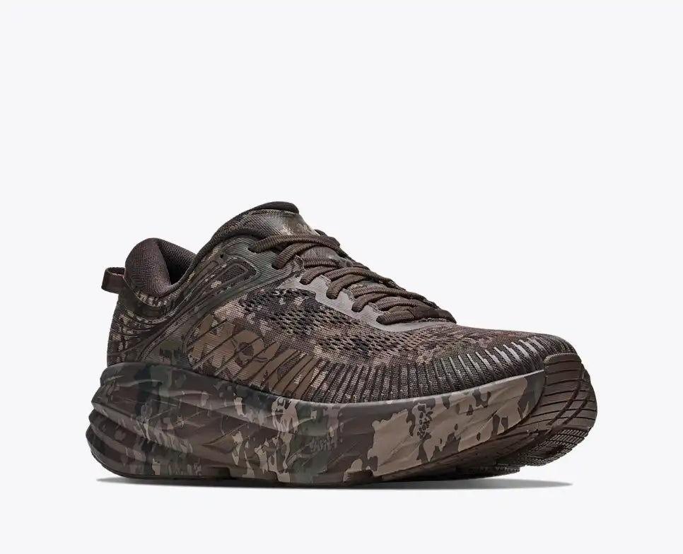 HOKA Bondi 7 Beams Unisex product view 5 — Chestnut / Black Bean