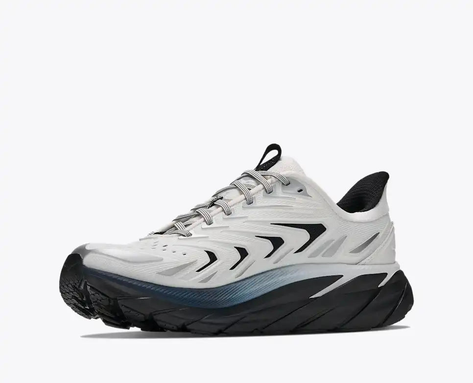 HOKA Clifton UTL Unisex product view 3 — Frost / Varsity Navy