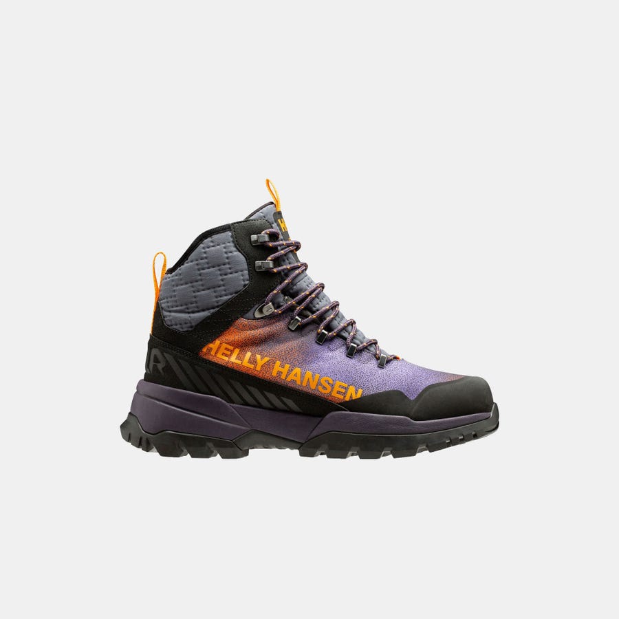 Helly Hansen Men's Crestone ULLR™ HT Boots product view 2 — Papaya Speckle Camo AOP