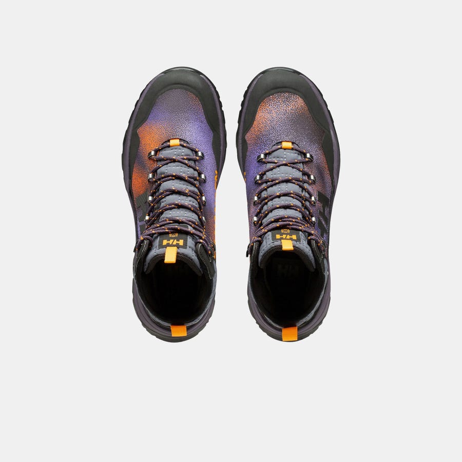 Helly Hansen Men's Crestone ULLR™ HT Boots product view 3 — Papaya Speckle Camo AOP
