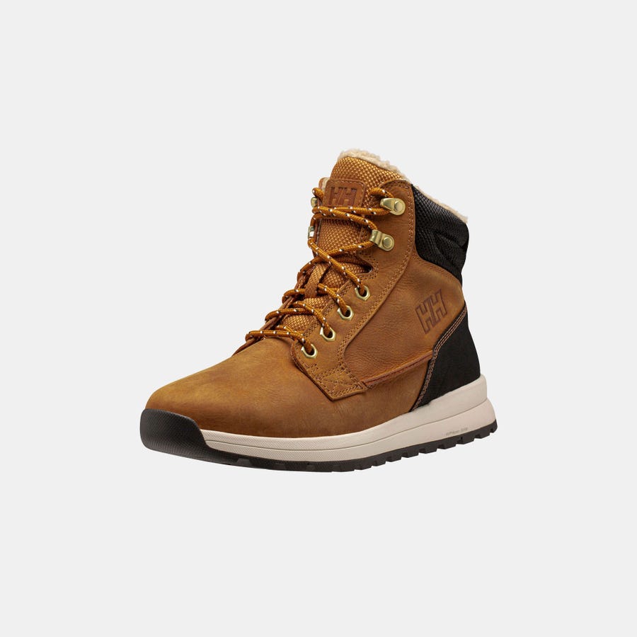 Helly Hansen Men's Kelvin Lx Waterproof Leather Boots product view 6 — New Wheat / Cream