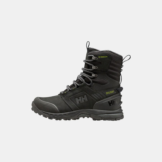 Helly Hansen Men's Spitsbergen PrimaLoft® HELLY TECH® Winter Boots product view 1 — Black / Lime