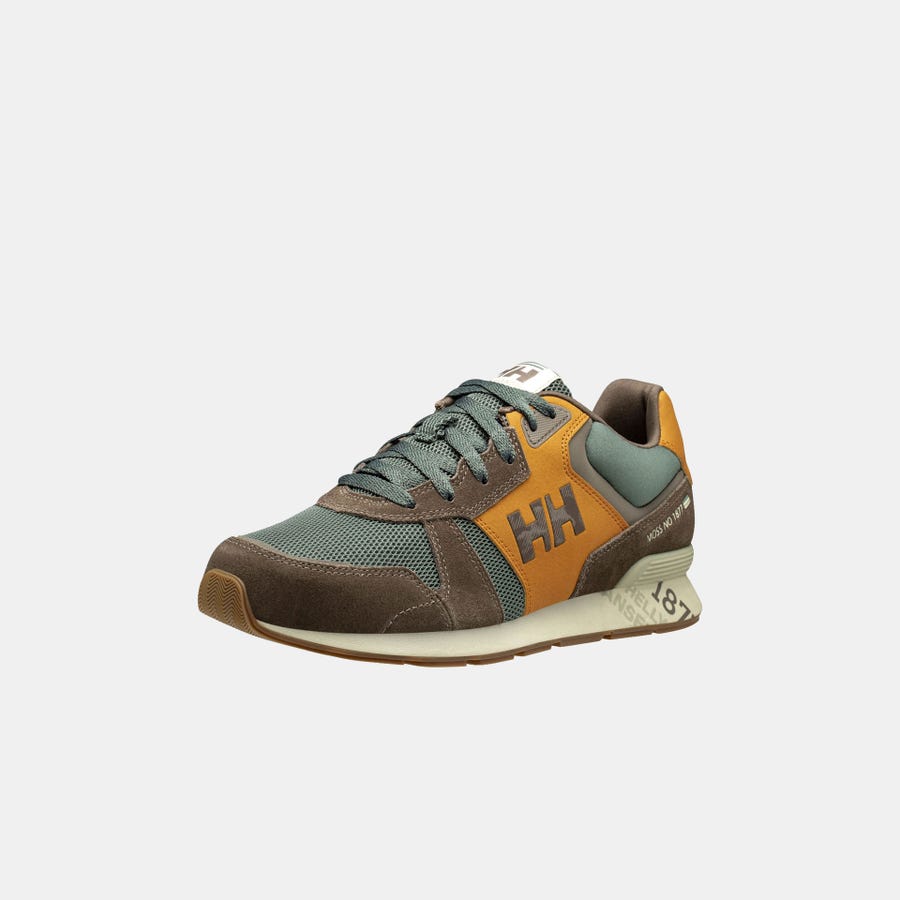 Helly Hansen Men's Anakin Leather 2 Sneaker product view 6 — Laurel Wreath / Black