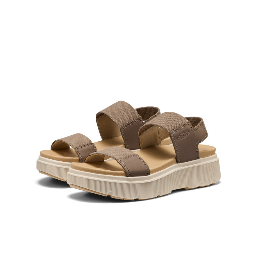 KEEN Elle Mila Backstrap Sandal Women product view 2 — Brindle