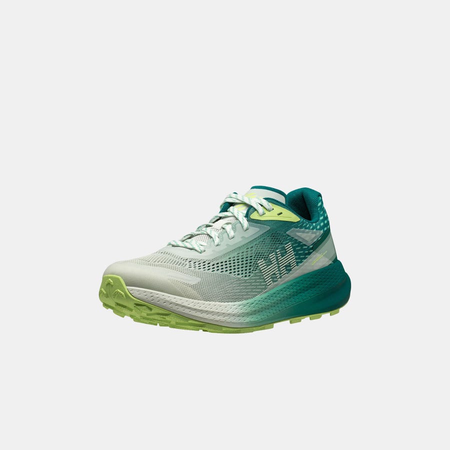 Helly Hansen Men's Kestrel Trail Running Shoes product view 6 — Everglade / Sharp Green
