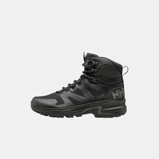 Helly Hansen Men's Ascender Mid Helly Tech® WATERPROOF Hiking Boots product view 1 — Black