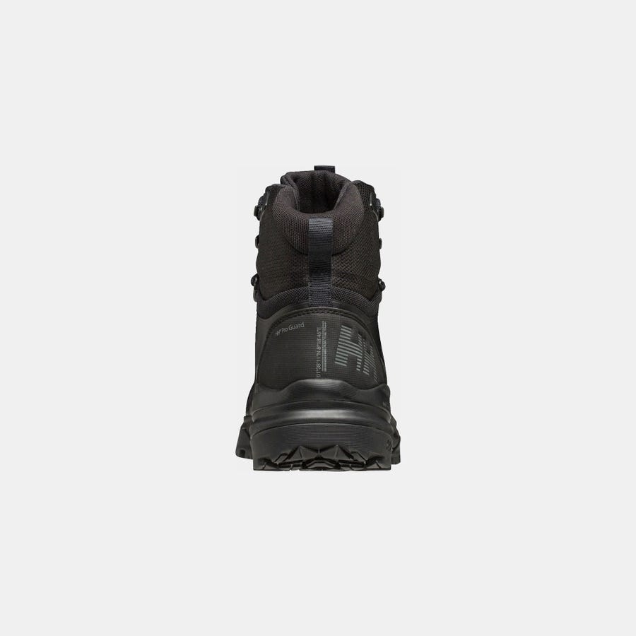 Helly Hansen Men's Ascender Mid Helly Tech® WATERPROOF Hiking Boots product view 4 — Black