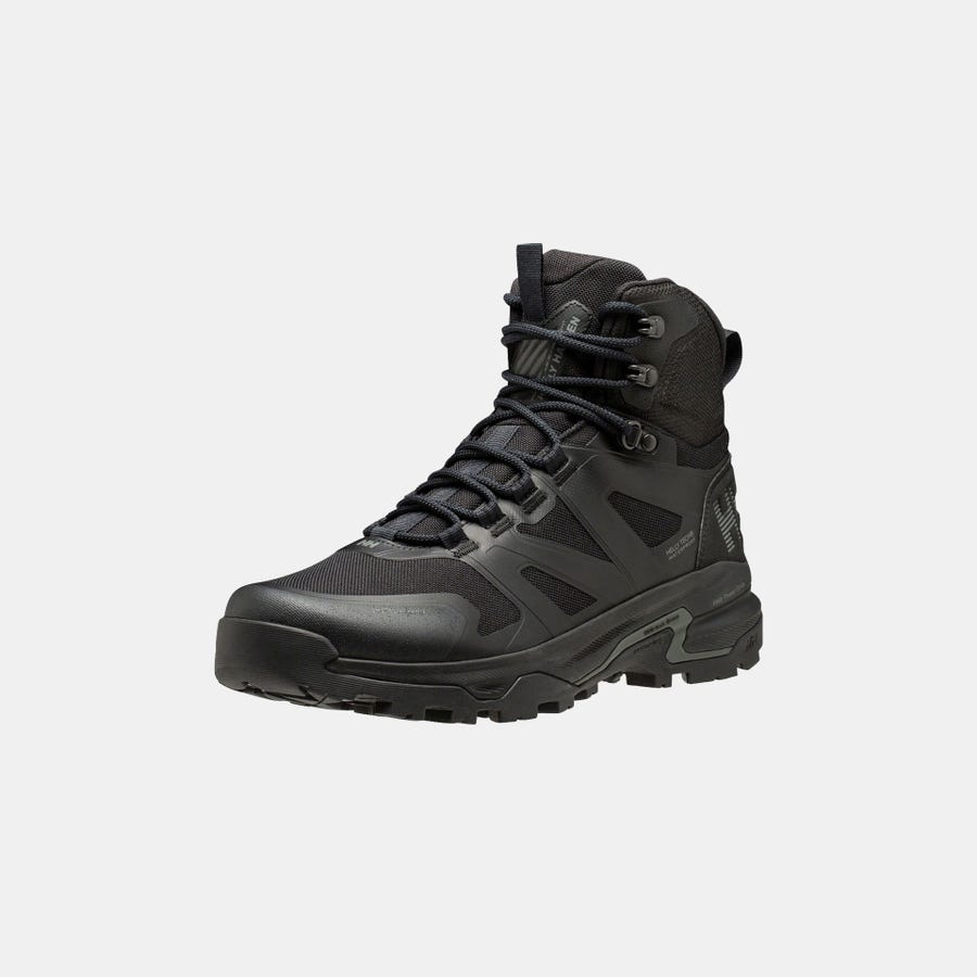 Helly Hansen Men's Ascender Mid Helly Tech® WATERPROOF Hiking Boots product view 6 — Black