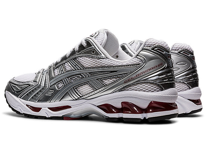 ASICS GEL-KAYANO 14 Men's product view 3 — White/Pure Silver