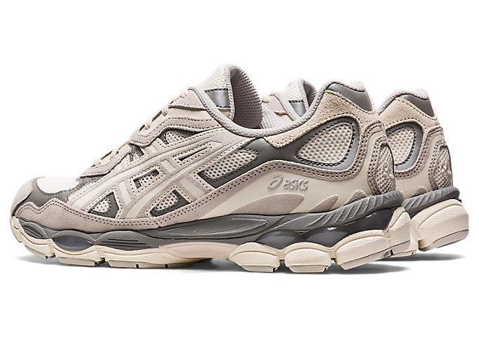 ASICS GEL-NYC Men's product view 3 — Cream/Oyster Grey