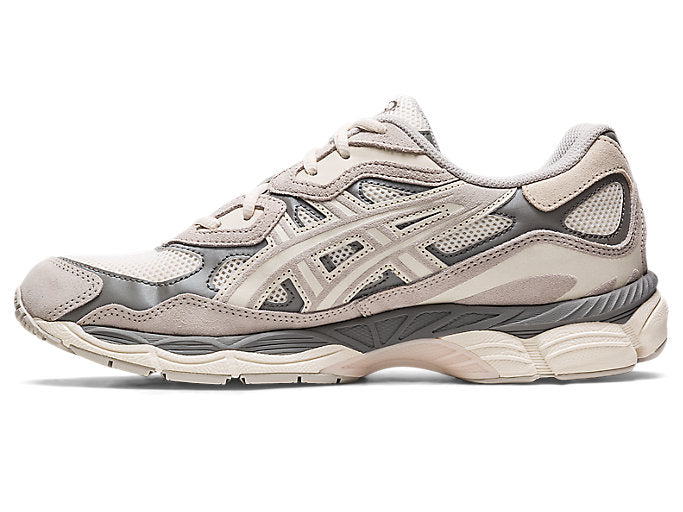 ASICS GEL-NYC Men's product view 4 — Cream/Oyster Grey
