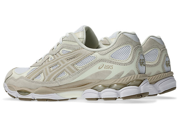 ASICS GEL-NYC Unisex product view 3 — White/Feather Grey