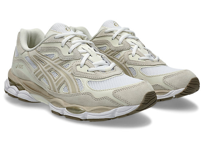 ASICS GEL-NYC Unisex product view 2 — White/Feather Grey