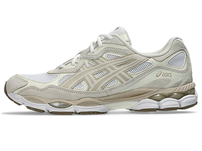 ASICS GEL-NYC Unisex product view 1 — White/Feather Grey