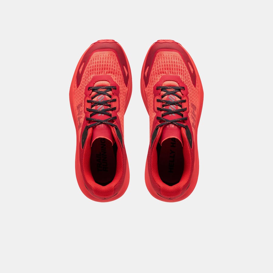 Helly Hansen Men's Buzzard Trail Runner Shoes product view 3 — Red / Alert Red