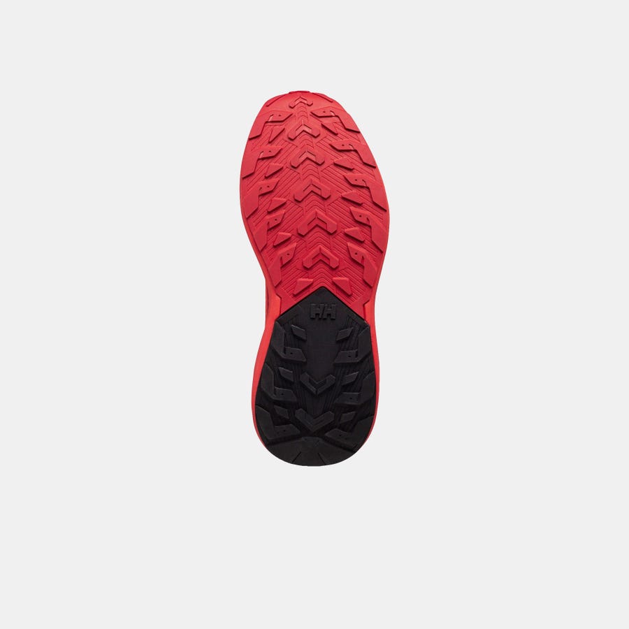 Helly Hansen Men's Buzzard Trail Runner Shoes product view 5 — Red / Alert Red