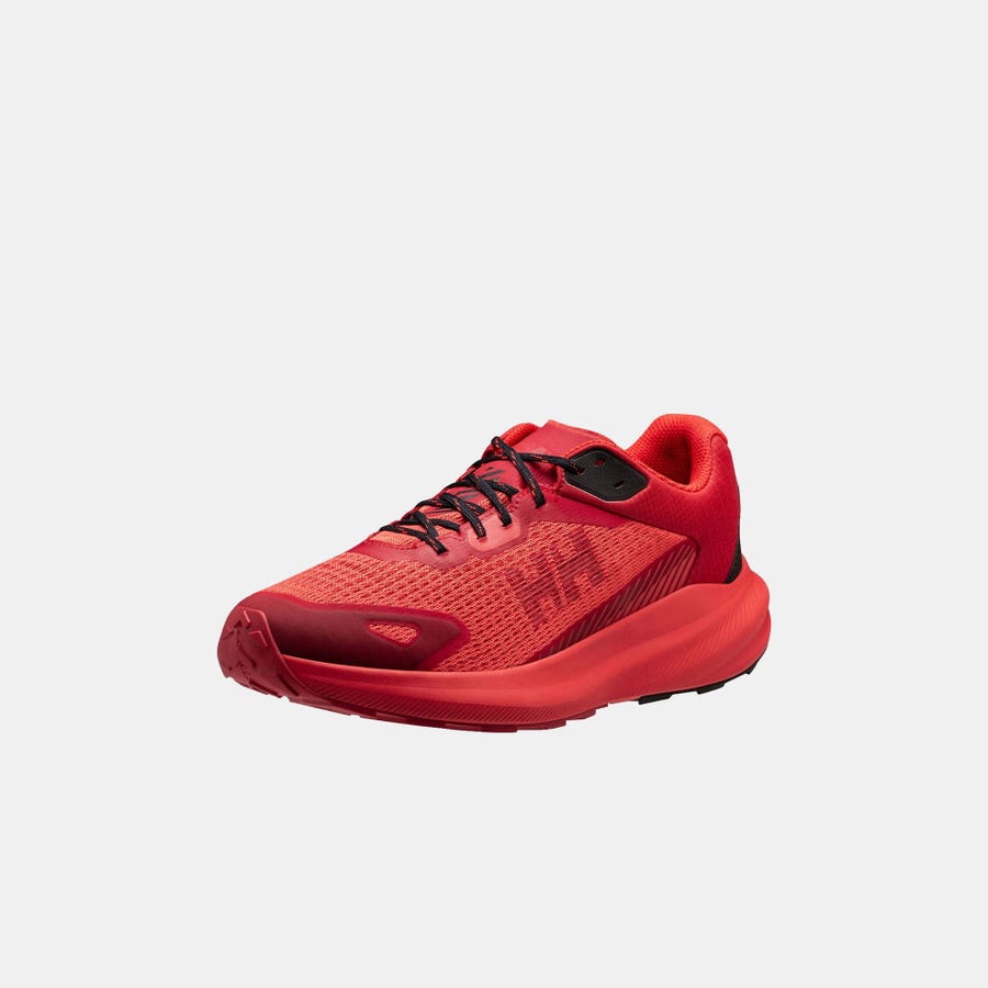 Helly Hansen Men's Buzzard Trail Runner Shoes product view 6 — Red / Alert Red