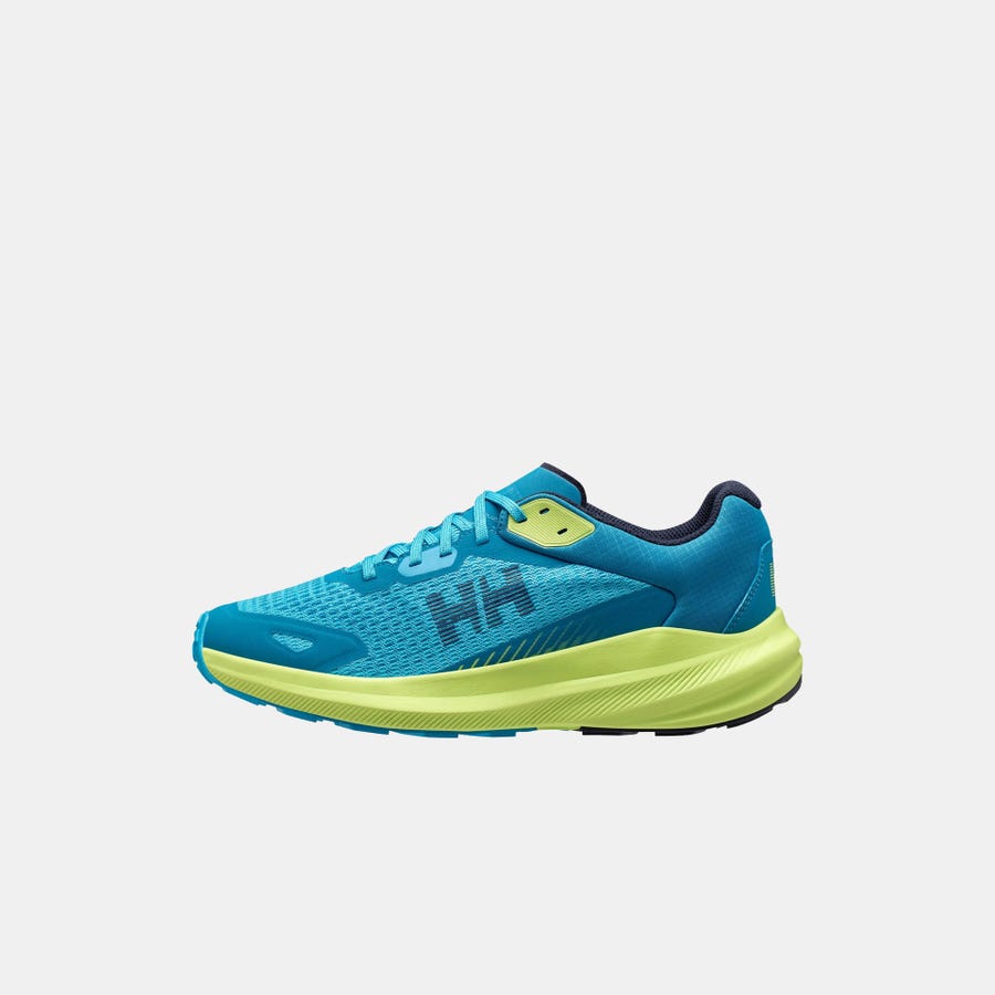 Helly Hansen Men's Buzzard Trail Runner Shoes product view 1 — Cyan / Sharp Green