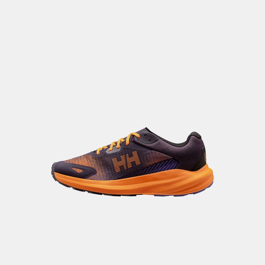 Helly Hansen Men's Buzzard Trail Runner Shoes product view 1 — Papaya Speckle Camo AOP