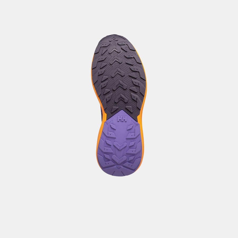 Helly Hansen Men's Buzzard Trail Runner Shoes product view 5 — Papaya Speckle Camo AOP