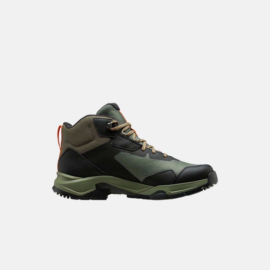 Helly Hansen Men’s Canyon Mid HELLY TECH® Hiking Boots product view 2 — Utility Green