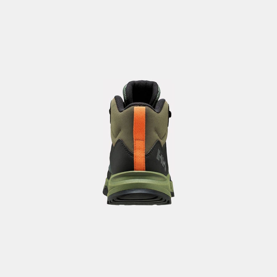 Helly Hansen Men’s Canyon Mid HELLY TECH® Hiking Boots product view 4 — Utility Green