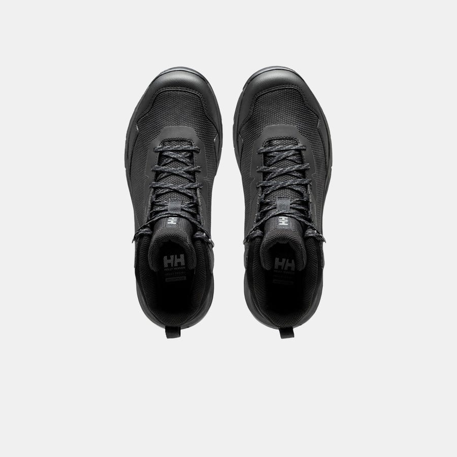 Helly Hansen Men’s Canyon Mid HELLY TECH® Hiking Boots product view 3 — Black