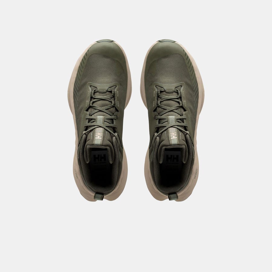 Helly Hansen Men's Awe Hiker Mid HELLY TECH® Boots product view 3 — Utility Green