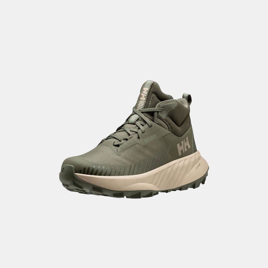 Helly Hansen Men's Awe Hiker Mid HELLY TECH® Boots product view 6 — Utility Green