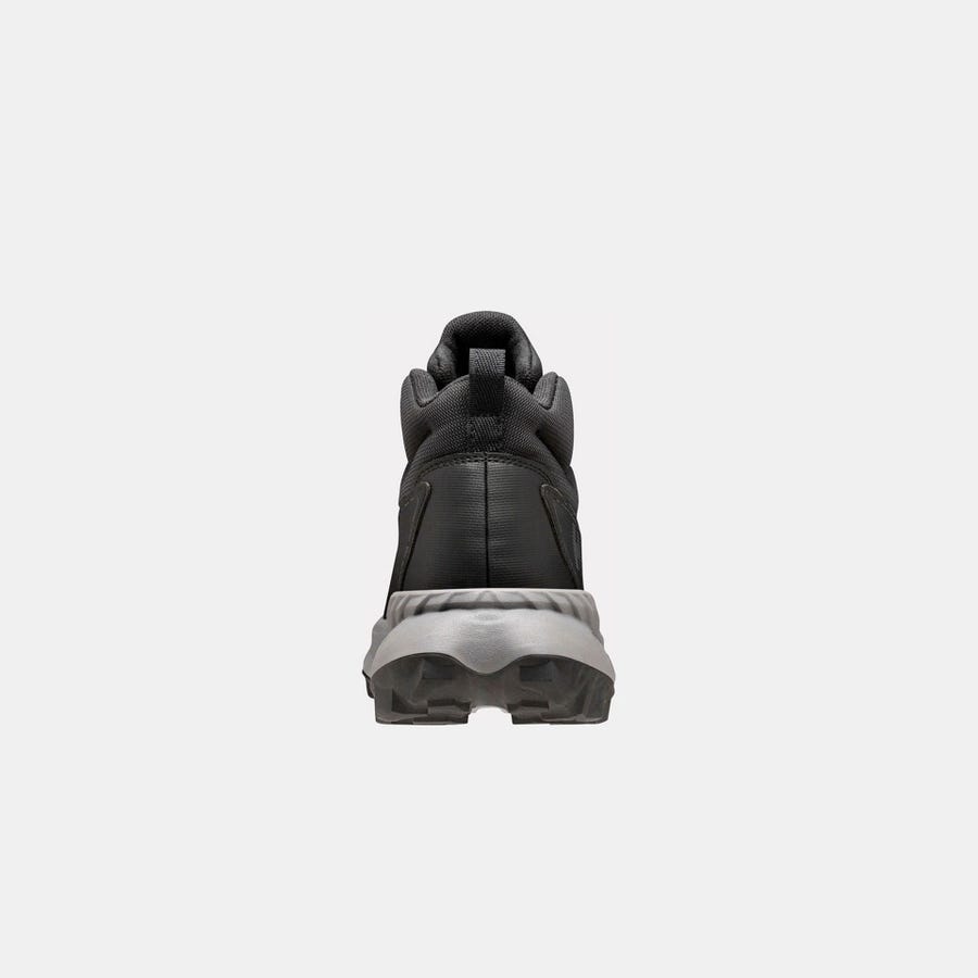 Helly Hansen Men's Awe Hiker Mid HELLY TECH® Boots product view 4 — Black / Quiet Shade