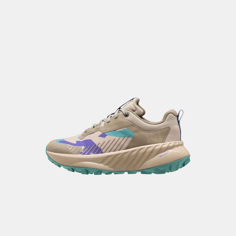Helly Hansen Women’s AWE Hiker HELLY TECH® Shoes product view 1 — HH Khaki / Pebble