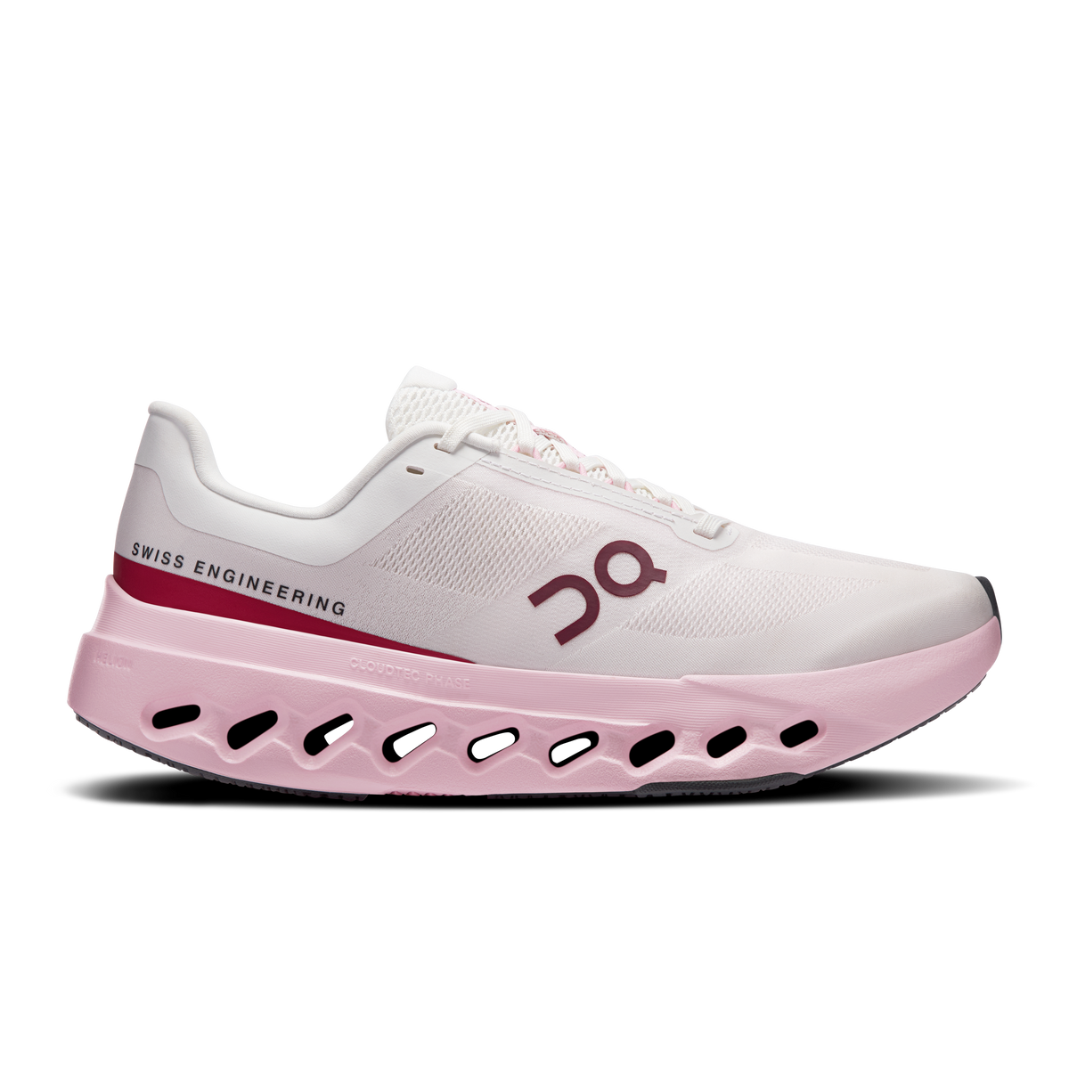 On Cloudsurfer Next Women product view 1 — Peony | Ivory