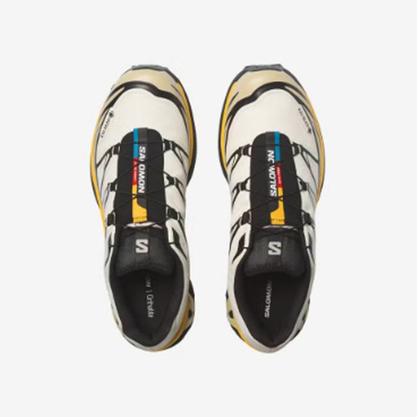 Salomon XT-6 GORE-TEX - top or pair view - Yellow