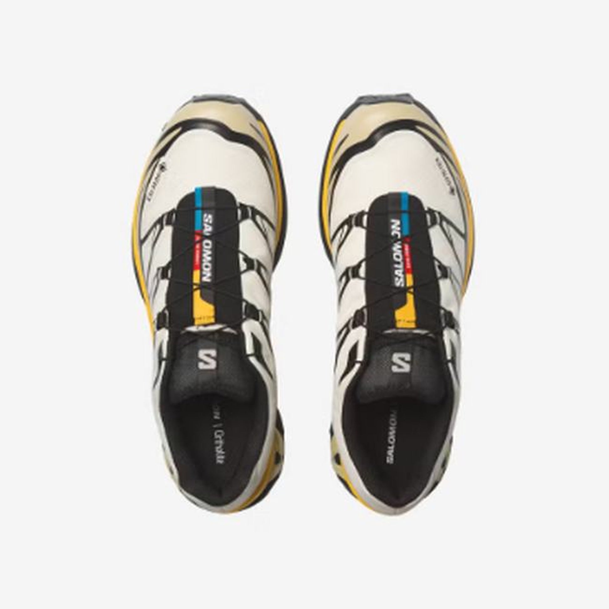 Salomon XT-6 GORE-TEX - top or pair view - Yellow
