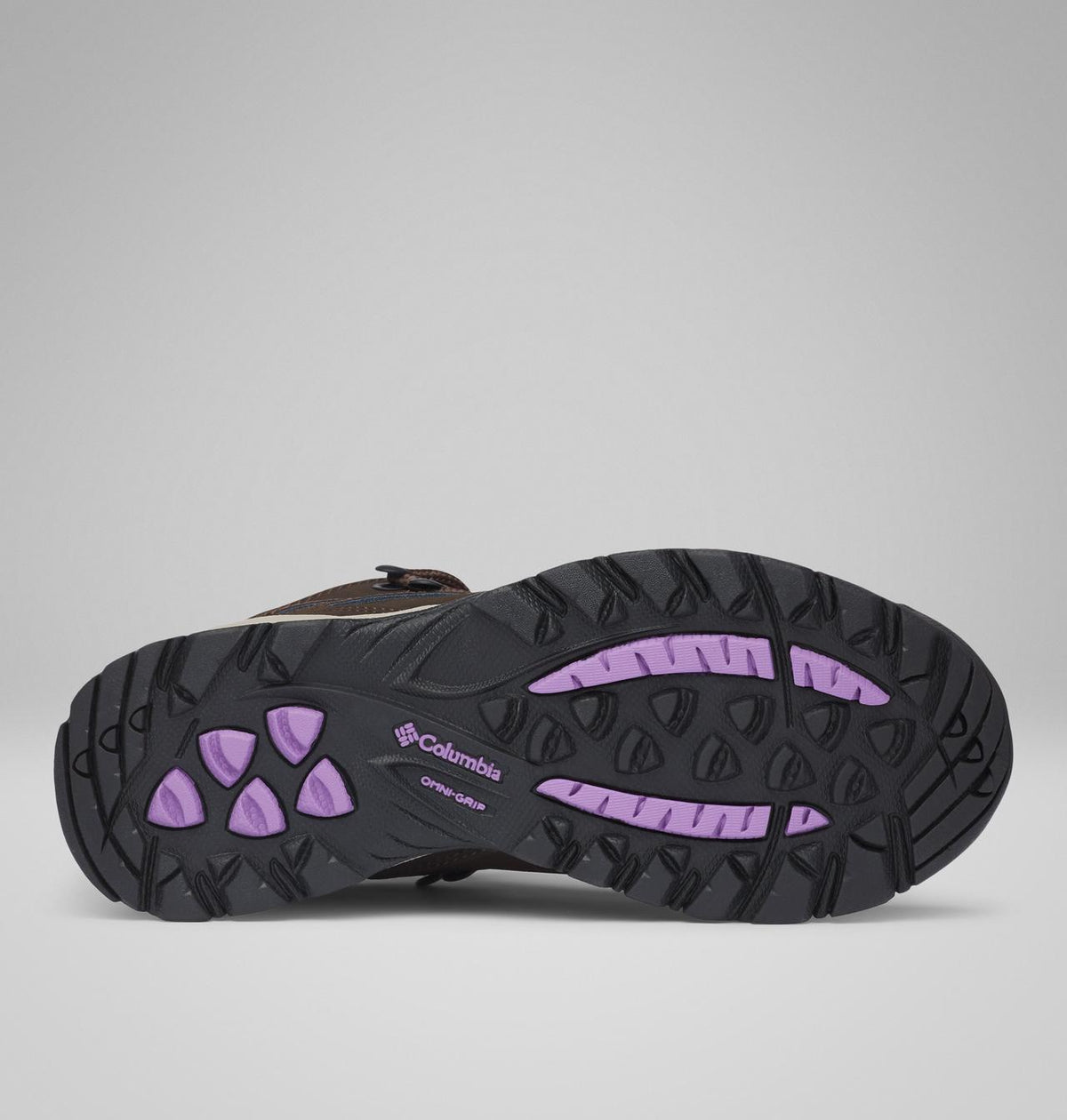 Columbia Newton Ridge Plus Waterproof Hiking Boots Women product view 6 — Cordovan, Crown Jewel