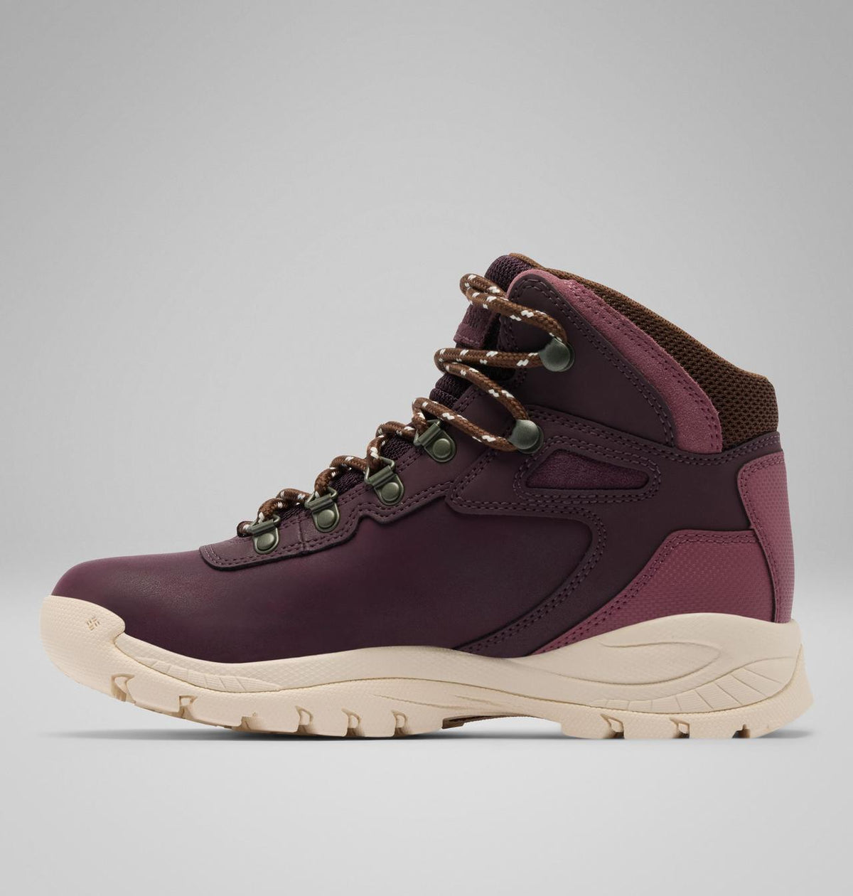 Columbia Newton Ridge Plus Waterproof Hiking Boots Women product view 6 — Moonvista, Antique Mauve
