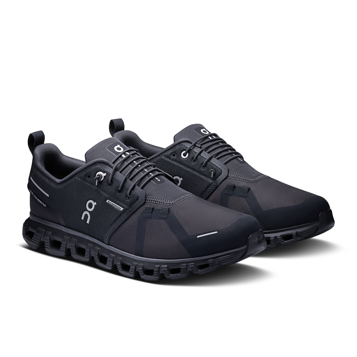On Cloud 6 Waterproof Men product view 6 — Black | Black