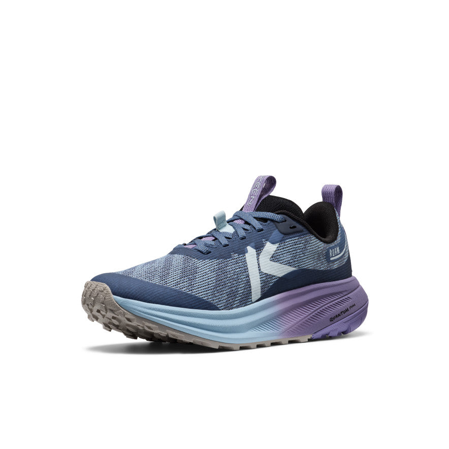 KEEN Roam Trail Running Shoe Women product view 3 — Vintage Indigo/Ballad Blue