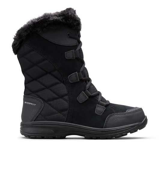 Columbia Ice Maiden II High Waterproof Winter Boots Women product view 1 — Black, Columbia Grey