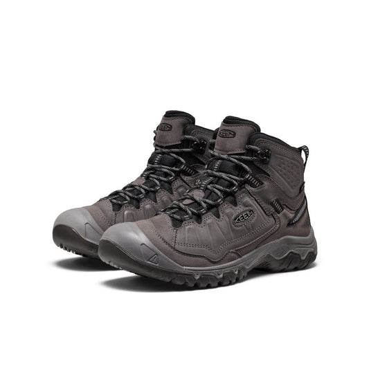 KEEN Targhee IV Waterproof Hiking Boot Men product view 2 — Magnet/Black