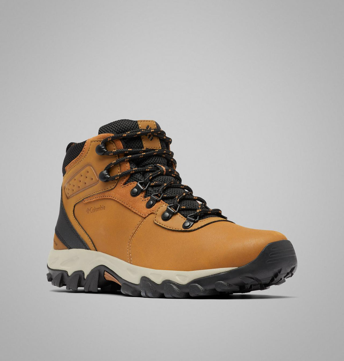 Columbia Newton Ridge Hiking Boots Men product view 4 — Elk, Black