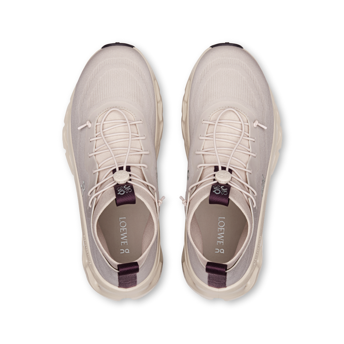 On Cloudtilt Hi LOEWE Women product view 2 — Sand | Oatmeal | Plum
