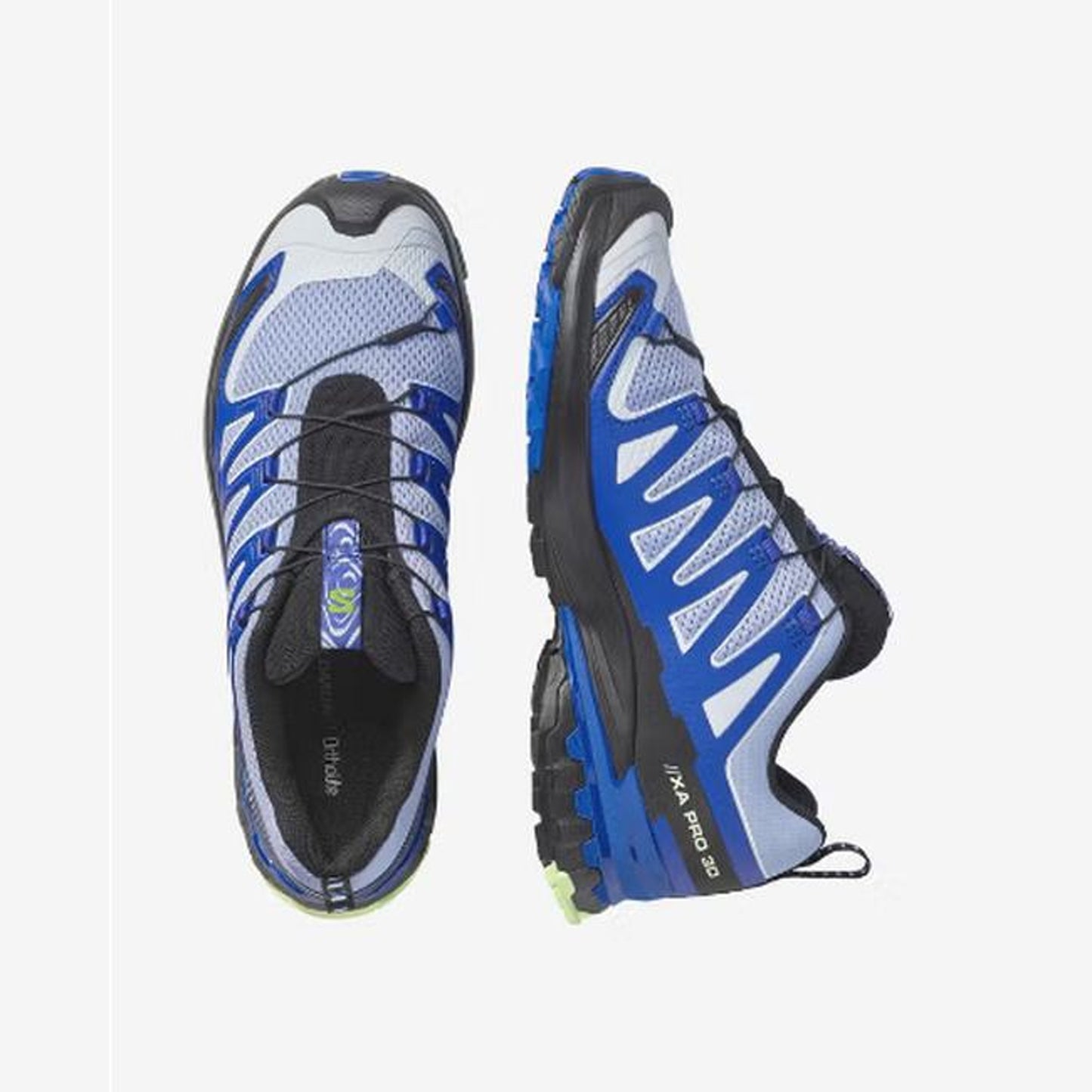 Salomon XA Pro 3D V9 Storm Women - top or pair view - Navy