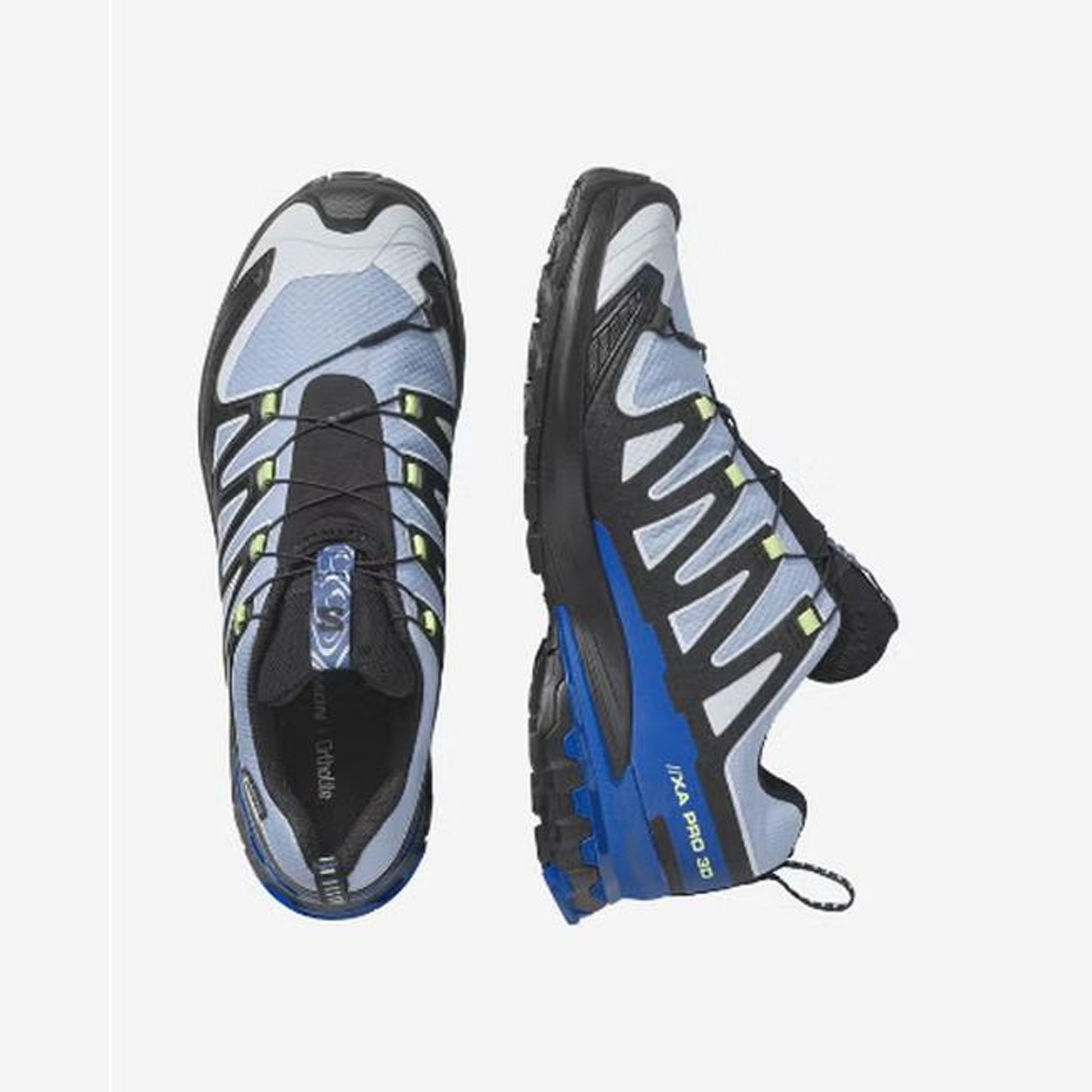 Salomon XA Pro 3D V9 GORE-TEX Neon Void Men - top or pair view - Navy