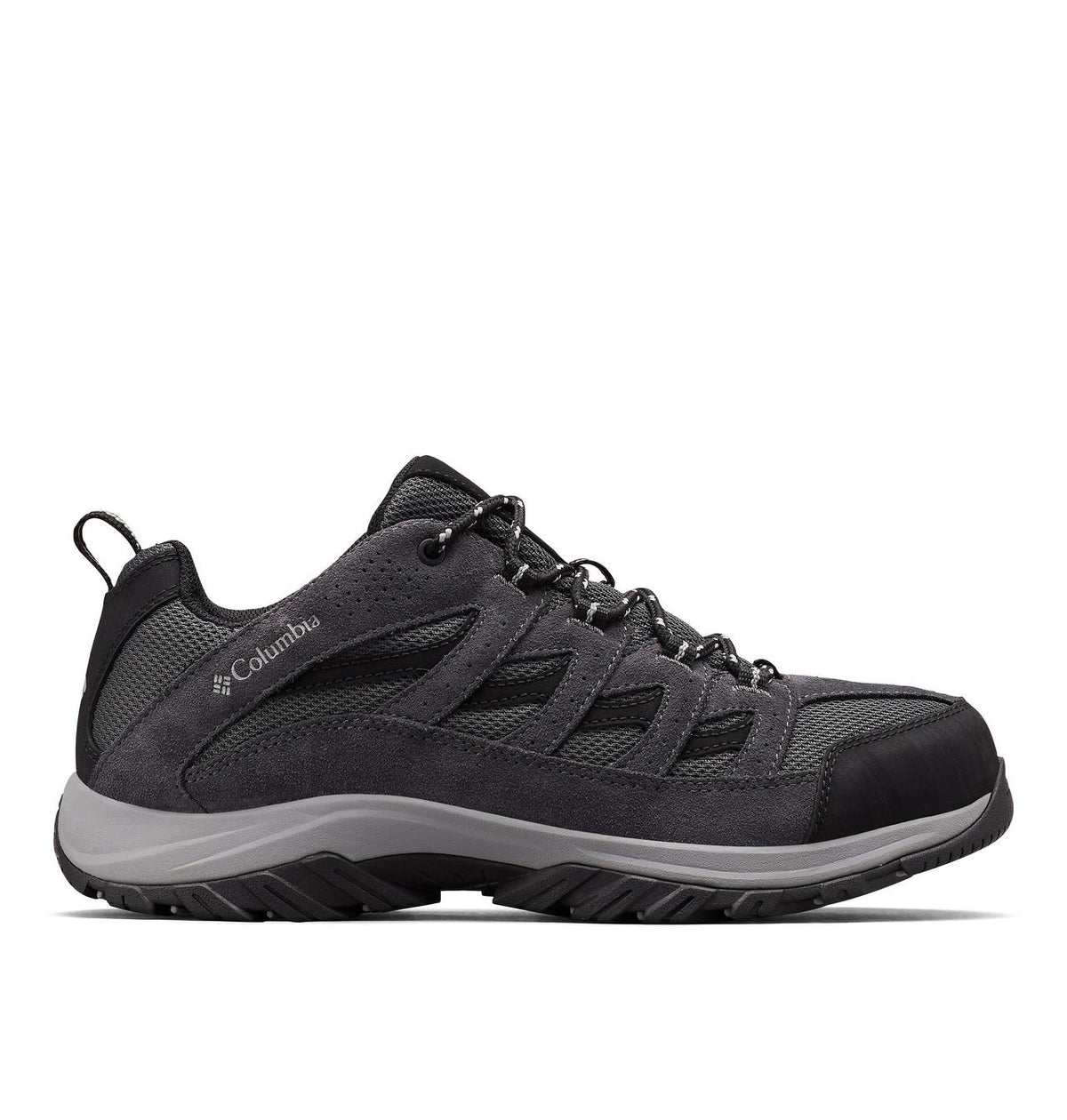 Columbia Crestwood Hiking Shoes Men product view 3 — Shark, Columbia Grey