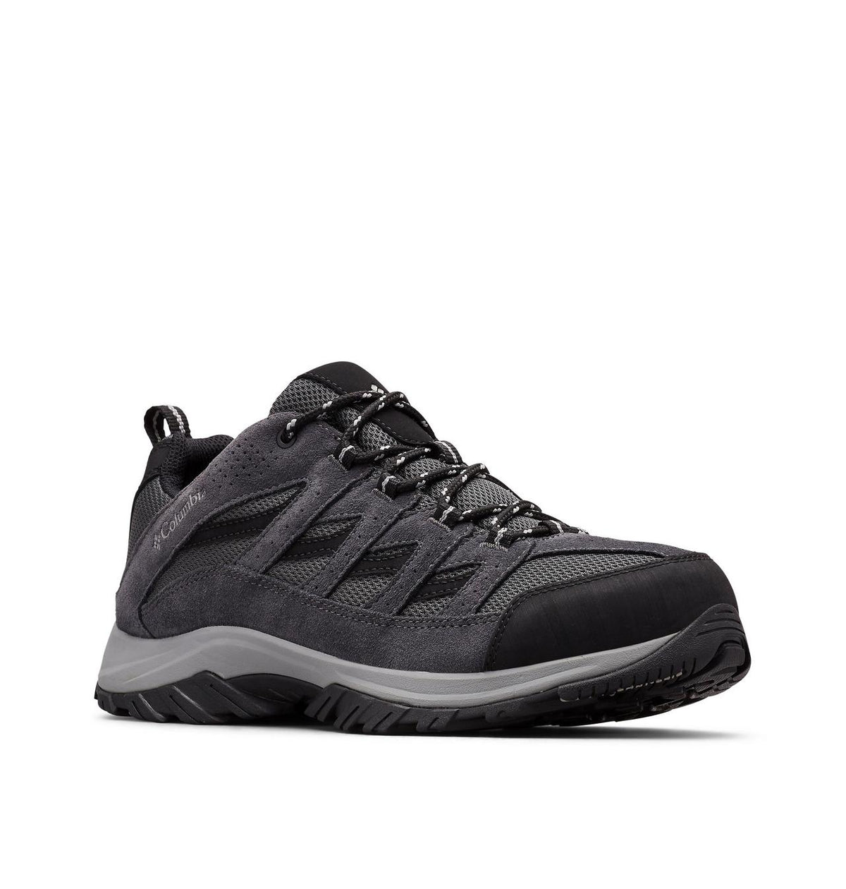Columbia Crestwood Hiking Shoes Men product view 4 — Shark, Columbia Grey