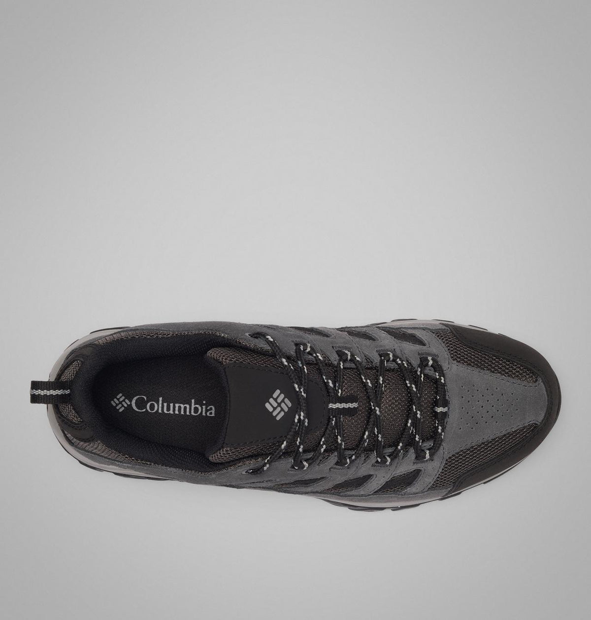 Columbia Crestwood Hiking Shoes Men product view 5 — Shark, Columbia Grey